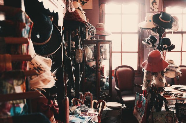 A room filled with clutter and unnecessary items.