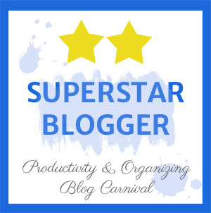 Superstar Blogger Productivity and Organizing Blog Carnival